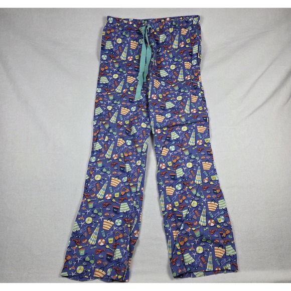 Vineyard Vines Other - Vineyard Vines Cotton Pajama Lounge Pants Women's XS Blue‎ Beach Summer